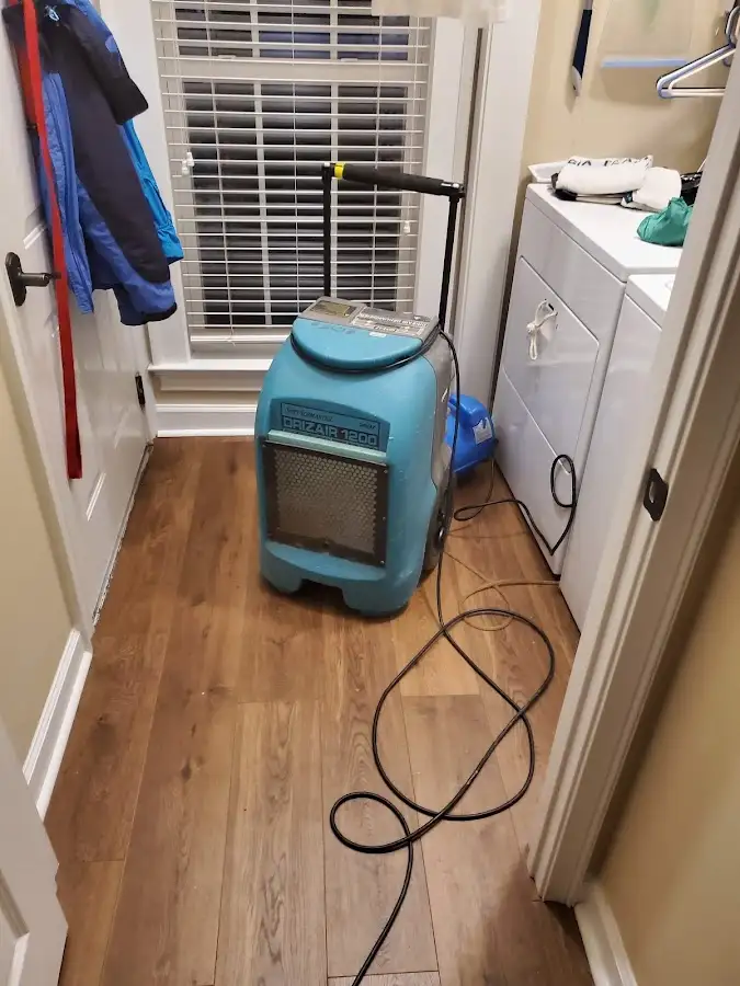 Commercial dehumidifier deployed for Flood Damage Cleanup in Cutler Bay